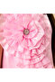 Round Neck Sleeveless Dress with Floral Applique - 5