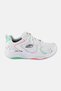 Women D Lux Fitness Modest Low Lace Up Running Shoes, White - 4