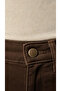 Valerie Bitter Brown Lycra High Waist Wide Leg High Quality Palazzo Jean - 5