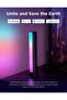 Smart LED Light Bars, Work with Alexa and Google Assistant, RGBICWW WiFi TV Backlights with Scene and Music Modes for Gaming, PC, Living Room Decoration, Black - 5