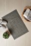 Zivra Anthracite 100% Cotton Foot Towel - 50X70 cm - 2