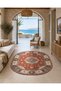 Sdt Traditional Patterned Keep Off Written Modern Woven Base Decorative Carpet Sdtamor2097 - 2