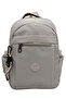 School Backpack Suitable for Middle and High School Students, Water-Resistant Beige Color School Bag 2300 - 4