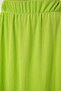Women's Ruffled Hem Green Skirt - 6