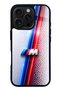 iPhone 16 Pro White M2 Design Glossy Phone Case