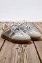 Women's Retro Sports Shoes Color Blocked Lace-Up Flat Heeled Comfortable Casual Sneaker Comfortable Modern