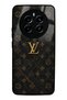 Realme 12 Black Marble Gold Lv Design Glossy Phone Case