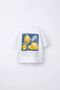 Boy's Lemon Printed T-Shirt + 100% Cotton Poplin Summer Trousers Set - 5