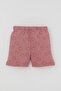 Baby Girl Pajama Set with Apple Pattern and Front Buttons, 4 Months - 1 Year Old, Dried Rose - 5