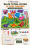 Fishing & Writing Board - Stringing Game Large Size (Pen Included) Erasable Writing Board Educational Wooden Children's Baby Toy - 3