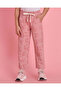 Girls Pink Printed T Shirt And Trouser Set - 3
