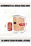 4 Pcs 2.8L(95oz) Small Airtight Cereal Containers Storage With Lid for Food Storage - 8
