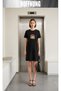 Women's Short Sleeve Crew Neck T-Shirt Dress Nightgown