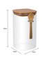 Airtight Glass Food Storage Jar 10 x 10 x 19cm - 3