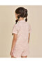 Girls Pink Printed Shirt - 3
