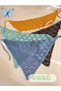 Hand knitted bandana - 4