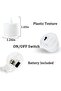 24-Piece LED Real Wax Battery Operated Flameless Candle Tea Light Set White - 3