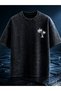 Acid Washed Oversize Unisex T-Shirt Washed Vintage Street Style Street Fashion Cotton Comfortable Fit Daily Wear T-Shirt