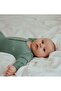 Organic Bamboo Knotted Gown and Beanie Set Soft Sage 0-3 months - 6