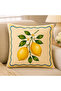 Lemon Modern Pillow Cushion 43X43 cm Fiber-Filled Pillow