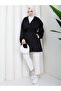 Semi-Lined Torino Fabric Oversize Trench Coat Rc3136 - 5