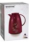 Vacuum Flask 2L Leak Proof Thermos Jug Keeps Tea Coffee Hot Cold Stainless Steel Maroon C2620 - 4