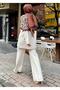 Tasseled Women's Tunic Knitted Pants Set - 2