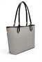 Black - Black Plaid Line Square Women's Shoulder Bag Sp1282 - 3