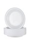 Foam Plate 10" |Disposable Round Foam Plate 10 inches white[ Pack, of 500 pcs] Perfect for Parties, Catering & Events Durable and Leak-Resistant Sturdy and Easy to Use