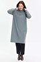 Stand collar two thread zippered tunic - 4