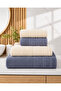 Cotton Boxed Bath Set 4 Piece Bath Towel and Hand Face Towel Set