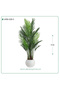 Artificial Areca Tree Plastic Pot { Height 170 cm } - 8