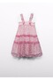 5055 Abel&Lula Girl's Pink Dress - 3