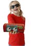 Children's Pencil Case - Printed Patterned Faux Leather Pencil Holder - Special Pencil Bag for Kids - 4