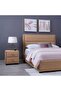 TROJAN HEADBOARD VELVET GOLD L-140 : H-125 CM - 5