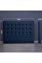 VISTA HEADBOARD CHANEL NAVY BLUE L-140 : H-125 CM - 5