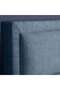 TROJAN HEADBOARD CHANEL TEAL L-150 : H-125 CM - 4