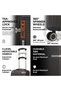 4 Piece ABS Luggage Set 13/20/24/28 Inch Includes Cosmetic Bag, Hard Shell Suitcase with TSA Lock & 360° Spinner Wheels, Lightweight Travel Set for Women Men - 5