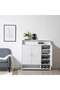 Ubesgoo Shoe Rack 21 Pairs - White - 4