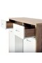 Winado Shoe Rack 21 Pairs With Mirror - White Natural - 8