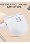 Automatic Electric Nail Clipper, Nail Polisher, Nail Clipper and File 2 in 1, 2 in 1 Design, dx3710 (White) - 4