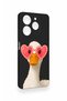 Tecno Spark 10 Pro Compatible Silicone Case with Duck Pattern - 3