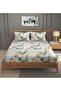 Premium Queen Size Fitted Bedsheet with 2 Pillowcases – Modern Design – Deep Pocket (180x200+35 cm) - 3