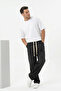 Men's Relaxed Fit Baggy Jean Trousers 1523 - Black - 3