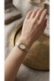 Classic Women's Watch Gold Color Beige Leather Band Vintage Watch |   Old Money Luxury Elegant Stylish Women's Wristwatch with Roman Numerals 2026 - 5