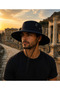 Unisex Uv Protection Wide Brim Foldable Safari Outdoor Boonie Hiking & Beach Hat - 2