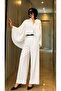 Stylish Hijab Suit with Cape, Invitation & Graduation Dress - 4