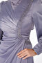 Stone Evening Dress Anthracite - 26195 - 6