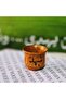 كوب من الخشب 70 مل مع كتابة بالحرق - 2