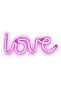 Love Decorative Light Pink/White 35 x 13cm - 2